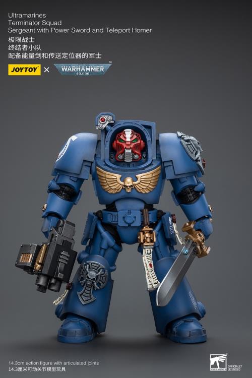 Ultramarines Terminator Squad Sergeant with Power Sword and Teleport Homer JT9923