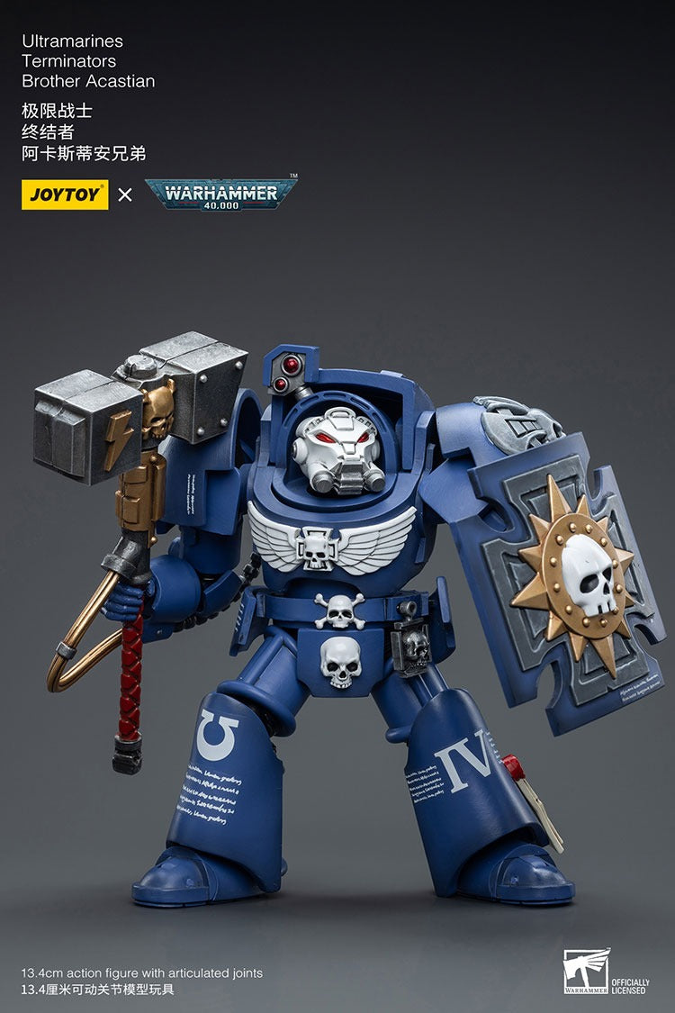 JOYTOY Warhammer 40K Ultramarines Terminators Brother Acastian JT6687