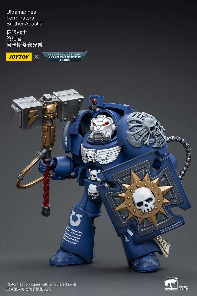 JOYTOY Warhammer 40K Ultramarines Terminators Brother Acastian JT6687