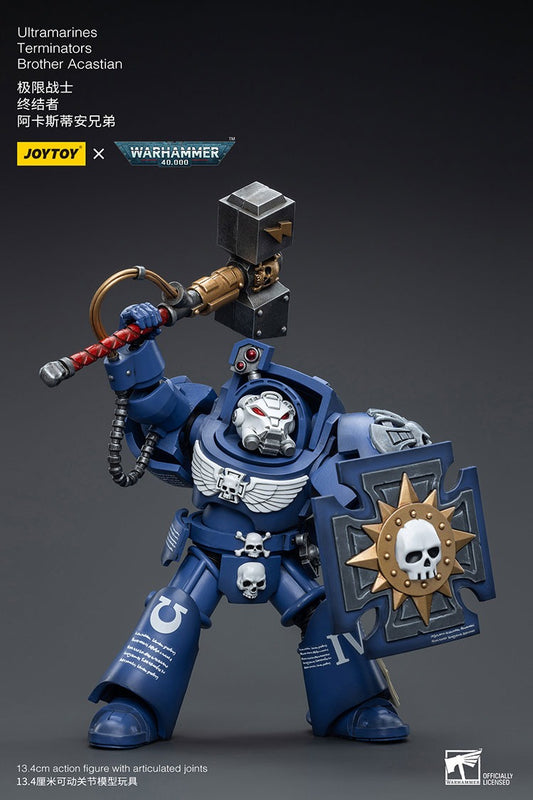 JOYTOY Warhammer 40K Ultramarines Terminators Brother Acastian JT6687