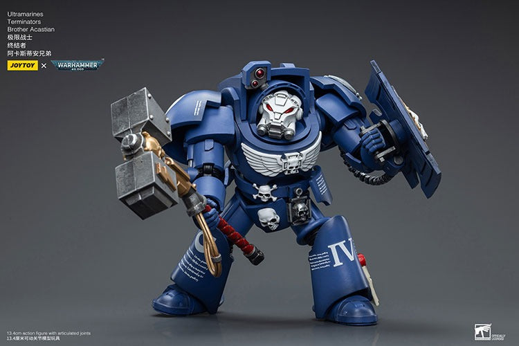 JOYTOY Warhammer 40K Ultramarines Terminators Brother Acastian JT6687