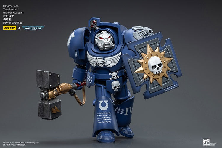 JOYTOY Warhammer 40K Ultramarines Terminators Brother Acastian JT6687