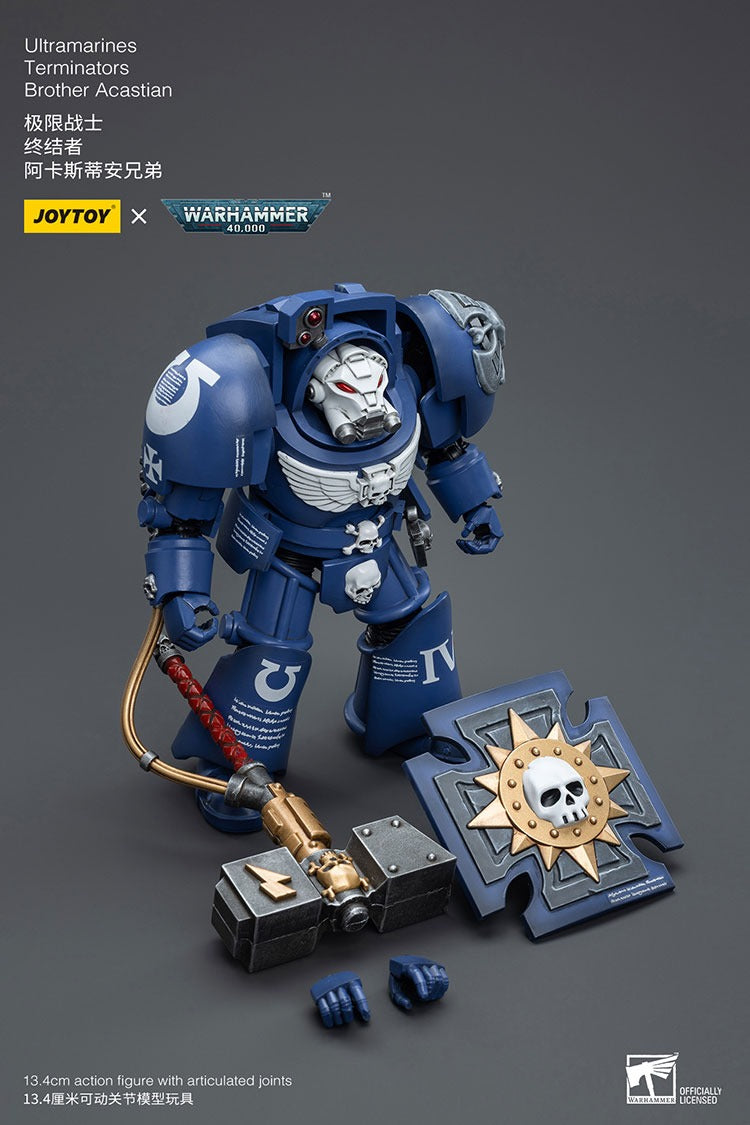 JOYTOY Warhammer 40K Ultramarines Terminators Brother Acastian JT6687