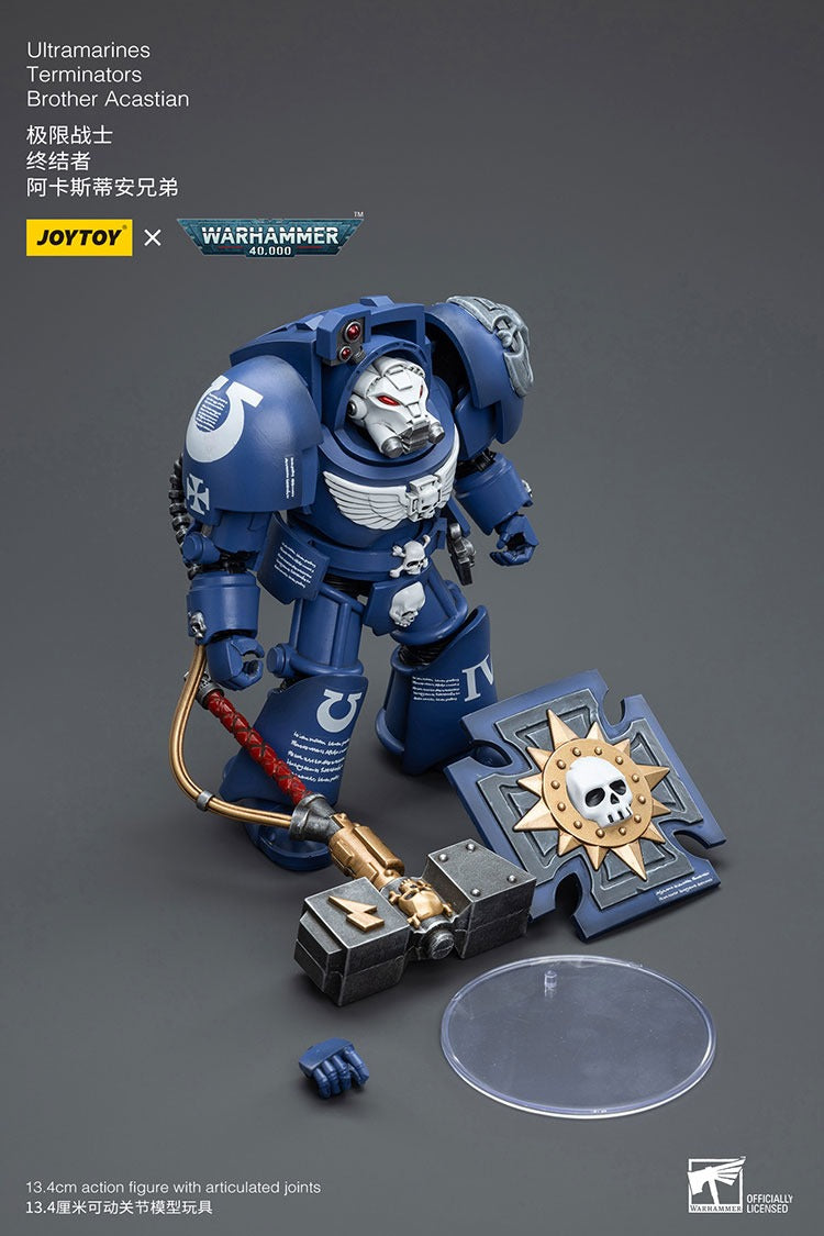 JOYTOY Warhammer 40K Ultramarines Terminators Brother Acastian JT6687