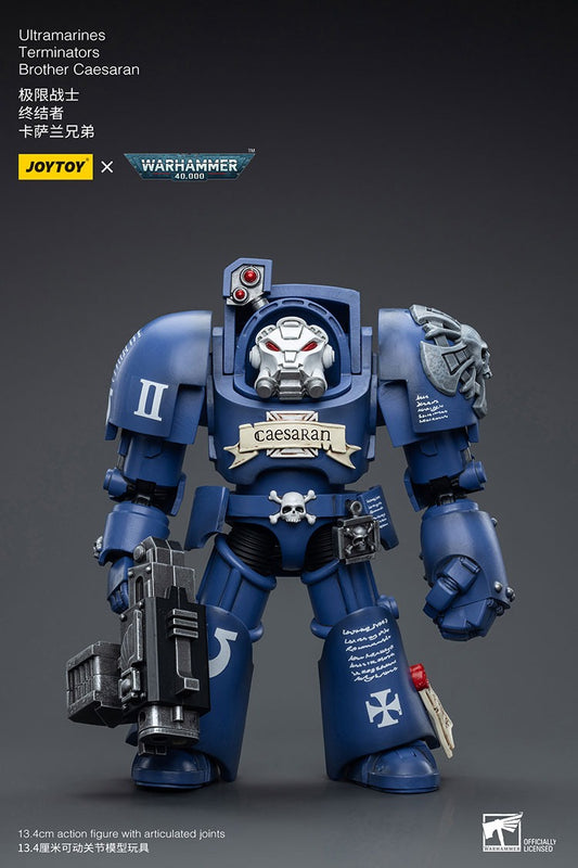 JOYTOY Warhammer 40K Ultramarines Terminators Brother Caesaran JT6694