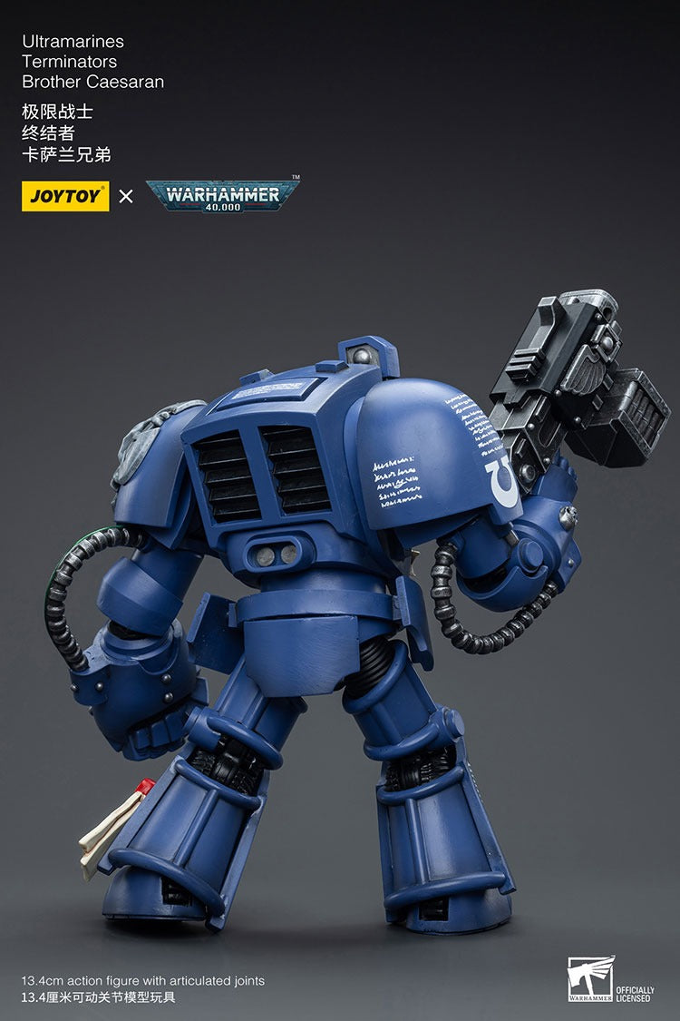 JOYTOY Warhammer 40K Ultramarines Terminators Brother Caesaran JT6694