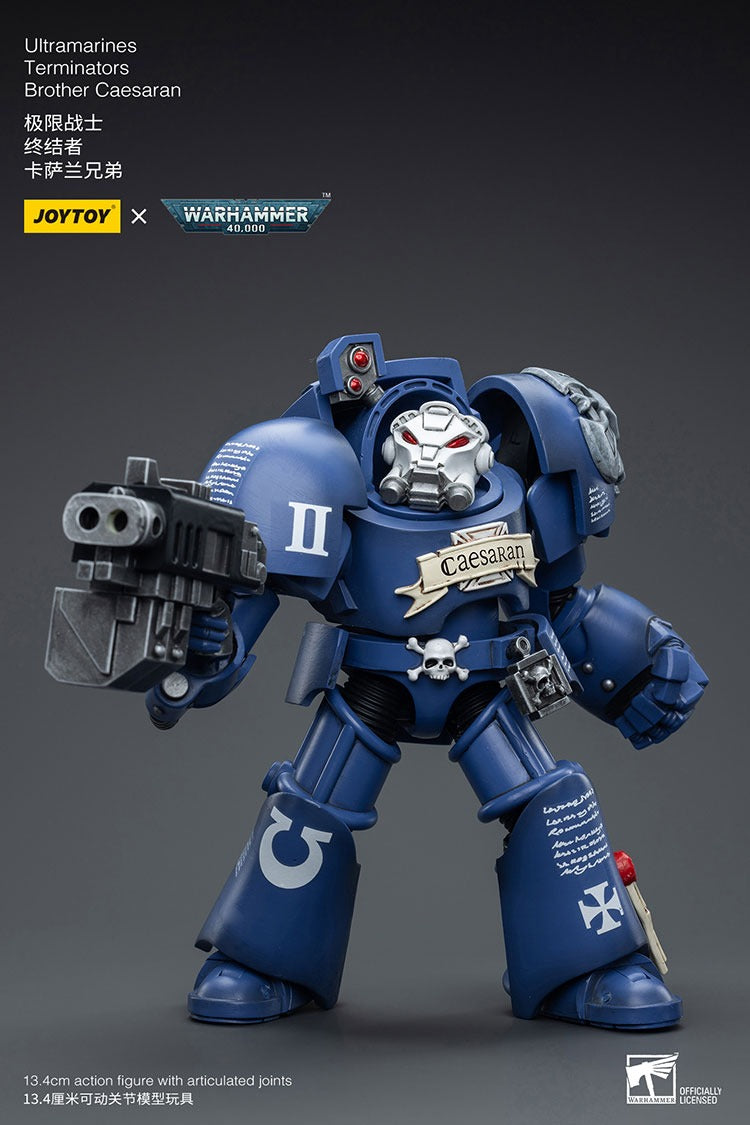 JOYTOY Warhammer 40K Ultramarines Terminators Brother Caesaran JT6694