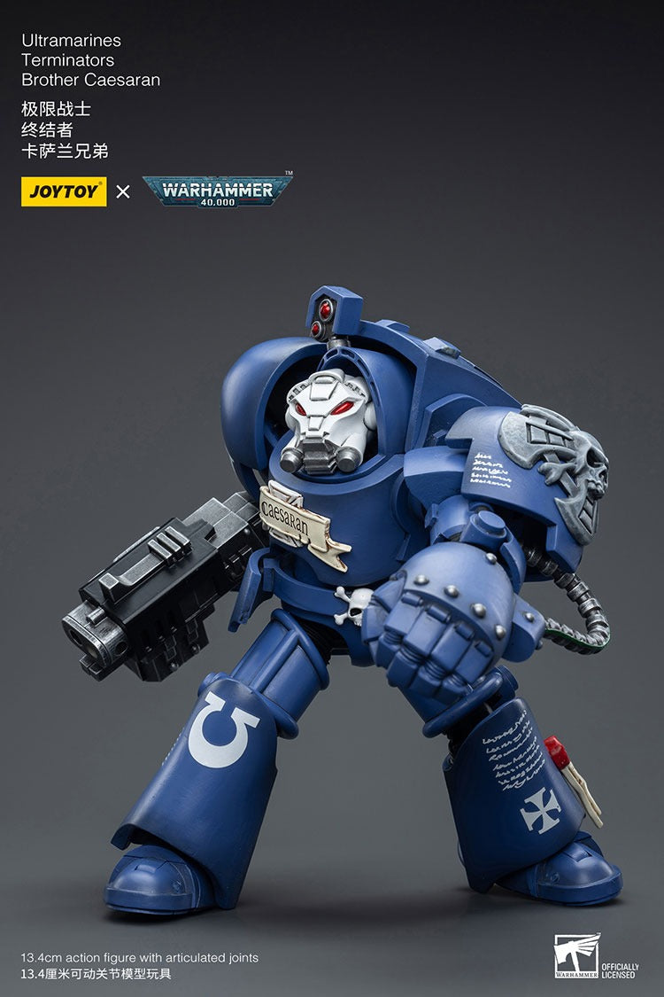 JOYTOY Warhammer 40K Ultramarines Terminators Brother Caesaran JT6694