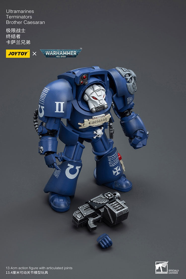 JOYTOY Warhammer 40K Ultramarines Terminators Brother Caesaran JT6694