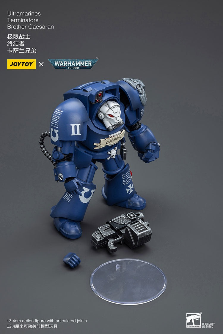 JOYTOY Warhammer 40K Ultramarines Terminators Brother Caesaran JT6694