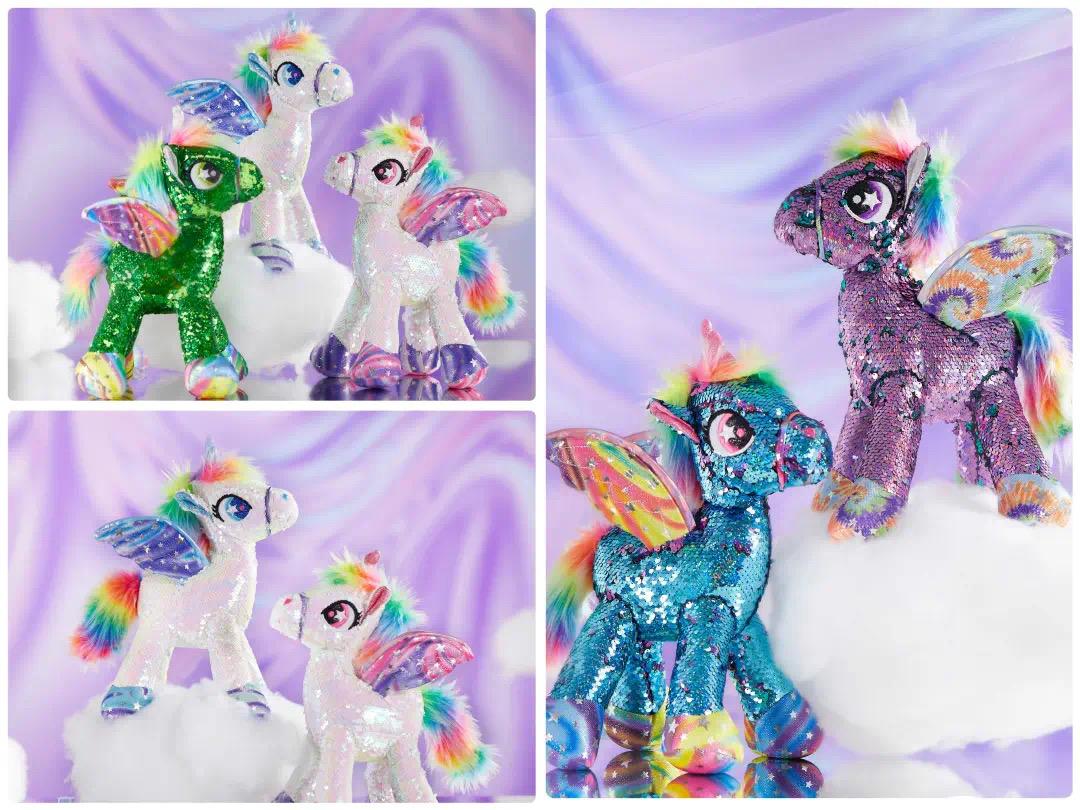 Sequin Standing Galatea Unicorn 60cm