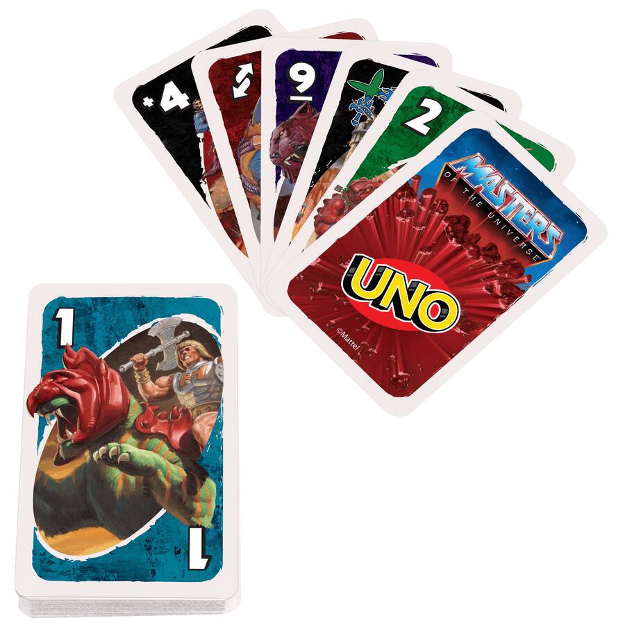 Uno Licensed Masters Of The Universe Origins Mattel Games