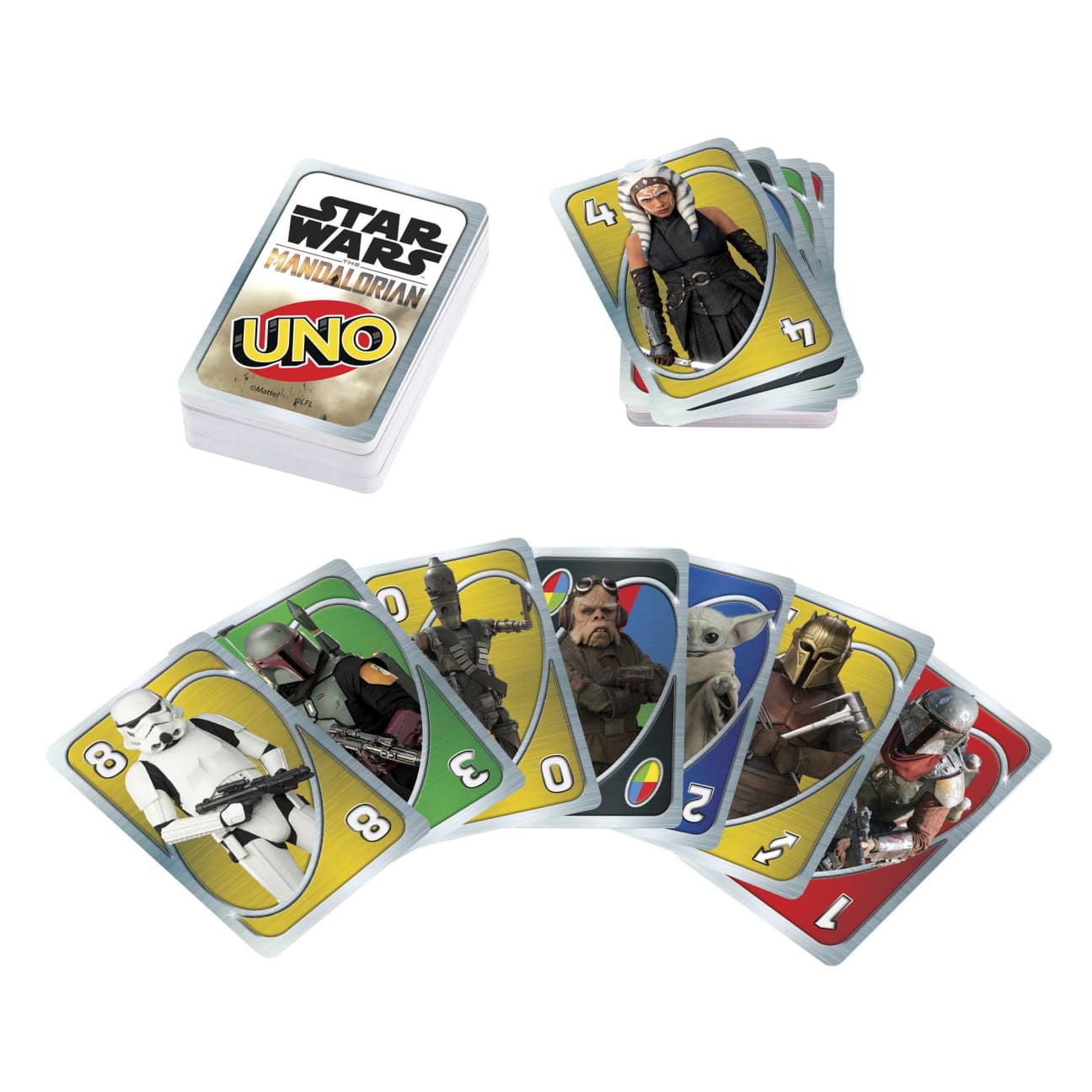 Uno Star Wars The Mandalorian Mattel Games