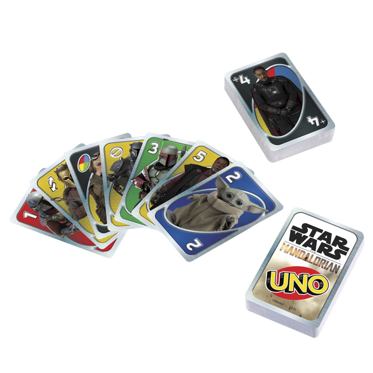 Uno Star Wars The Mandalorian Mattel Games