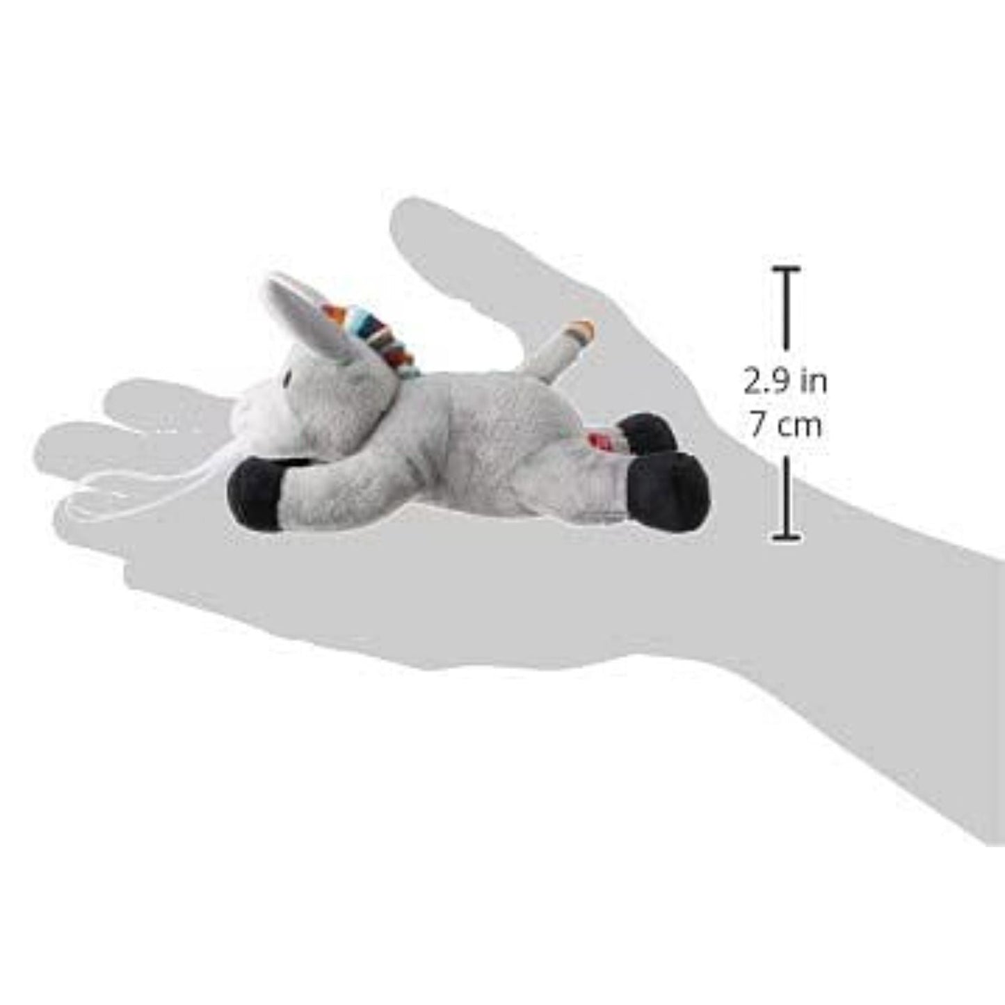 Soft Toy with Pacifier Holder - Dexy / Lizzy / Donny