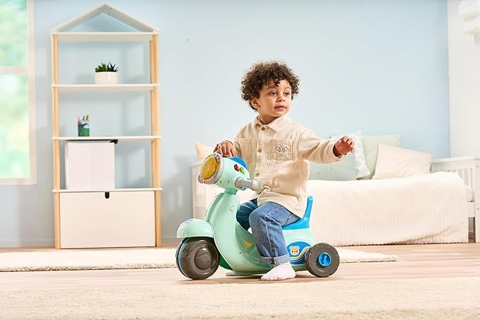 VTech 2 In 1 Ride N Balance Scooter Blue