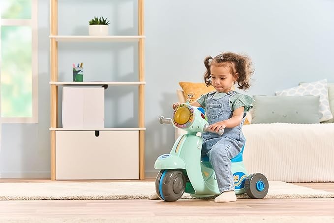 VTech 2 In 1 Ride N Balance Scooter Blue