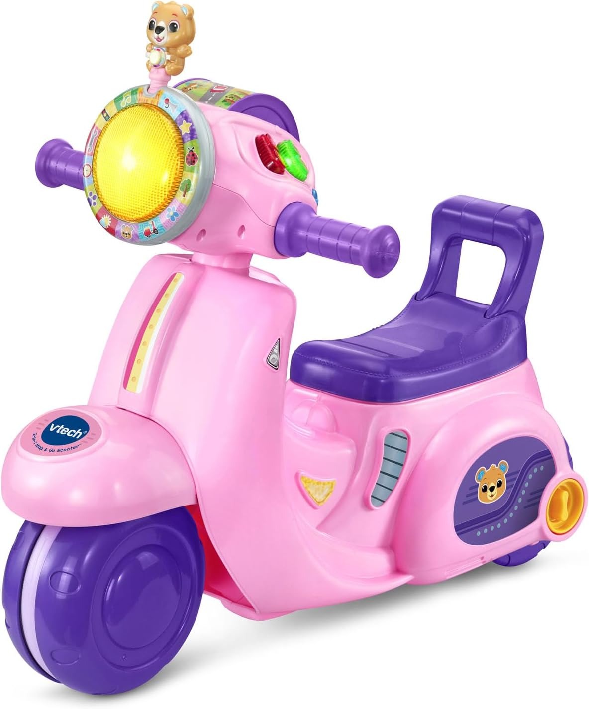 VTech 2 In 1 Ride N Balance Scooter Pink