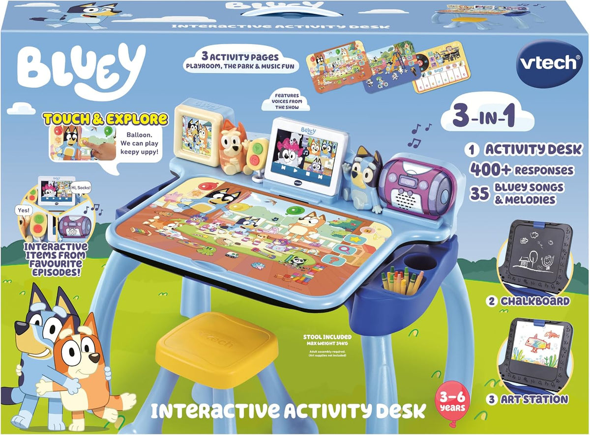 VTech Bluey Interactive Activity Desk (U.P.$159.90)