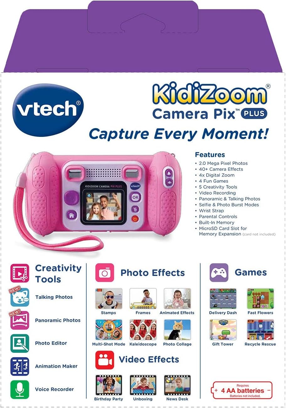 VTech KidiZoom Camera Pix Plus Pink