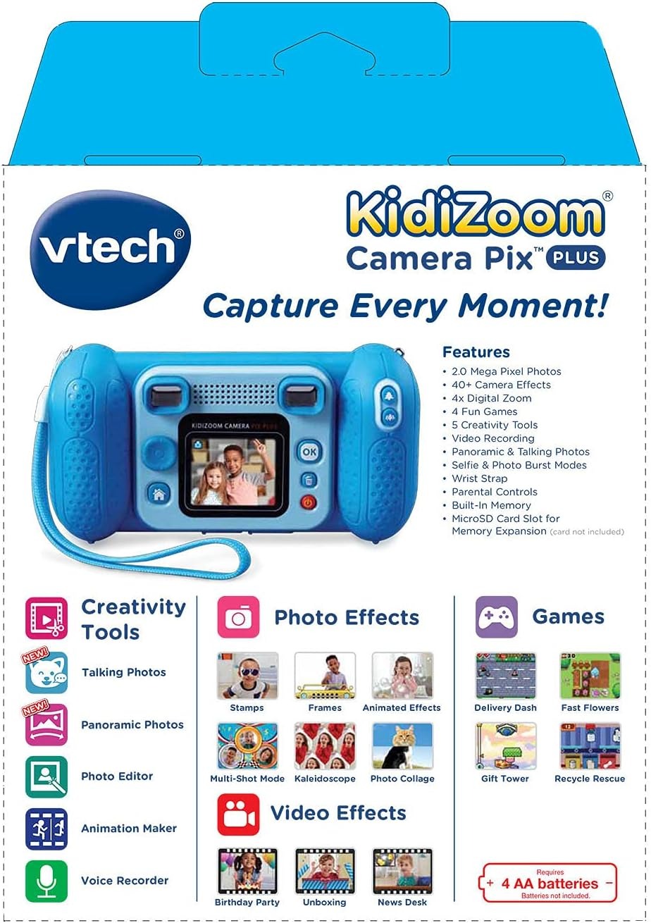 VTech KidiZoom Camera Pix Plus Blue