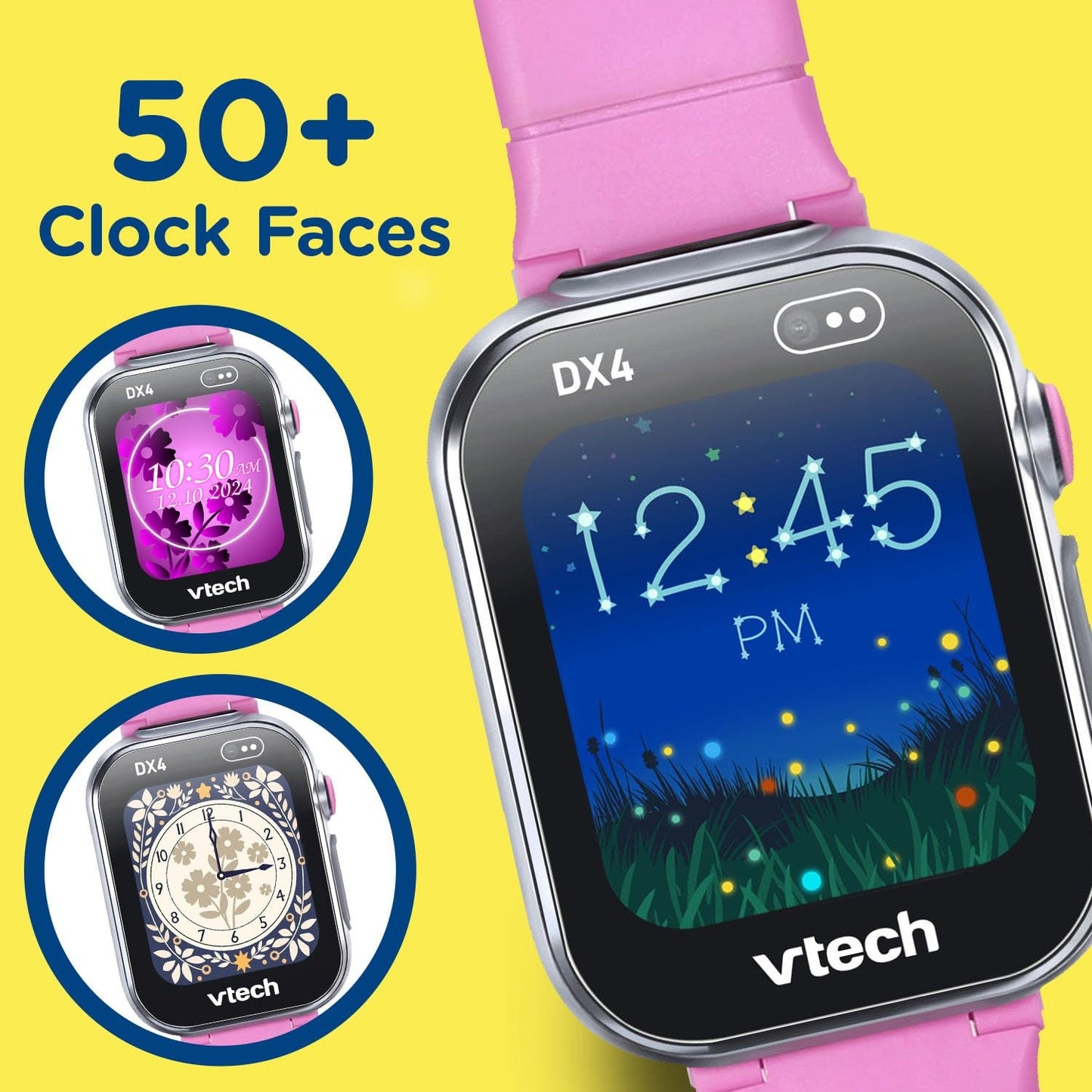 VTech KidiZoom Smartwatch DX4 Pink