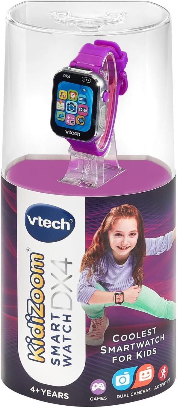 VTech KidiZoom Smartwatch DX4 Purple