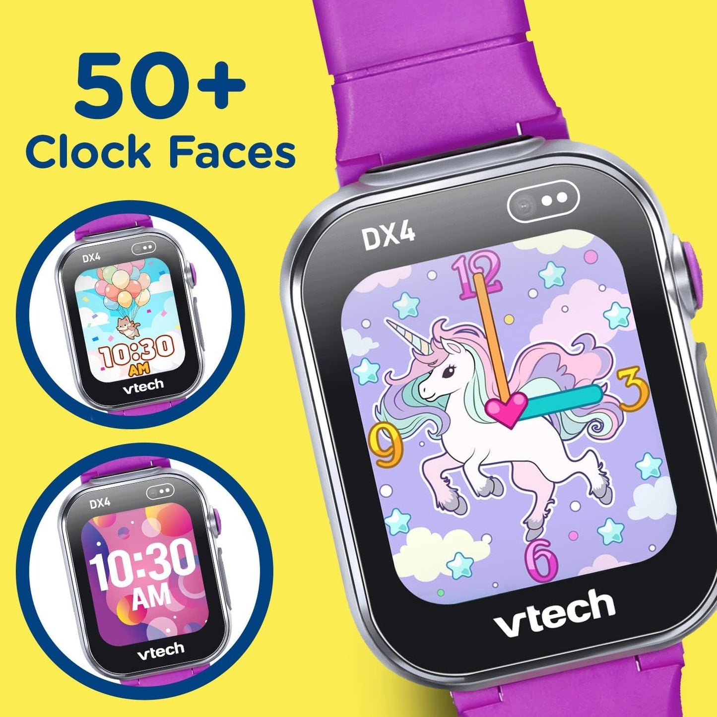 VTech KidiZoom Smartwatch DX4 Purple