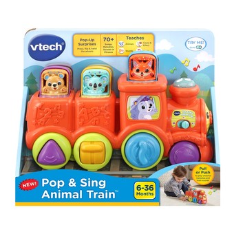 VTech Pop & Sing Animal Train