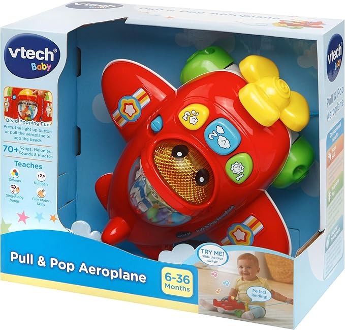 VTech Pull and Pop Airplane