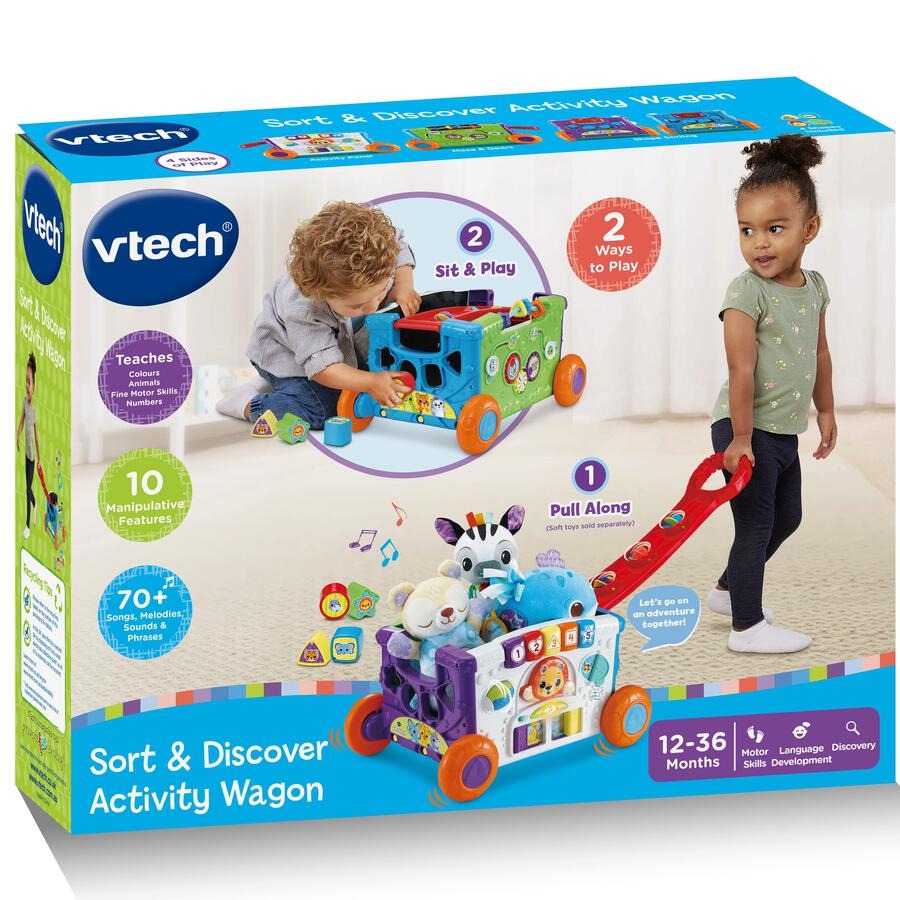 VTech Sort & Discover Activity Wagon
