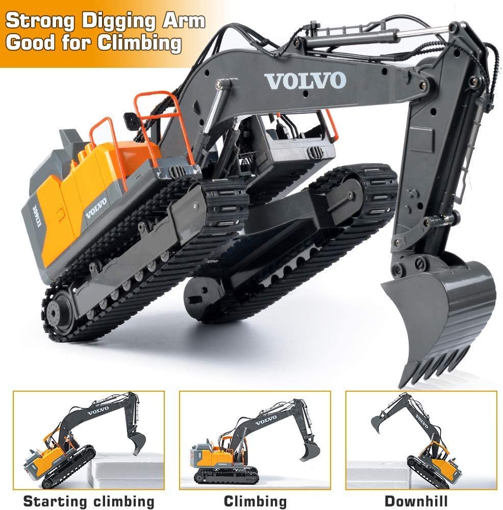 Double E Volvo 3 In 1 Rc Excavator