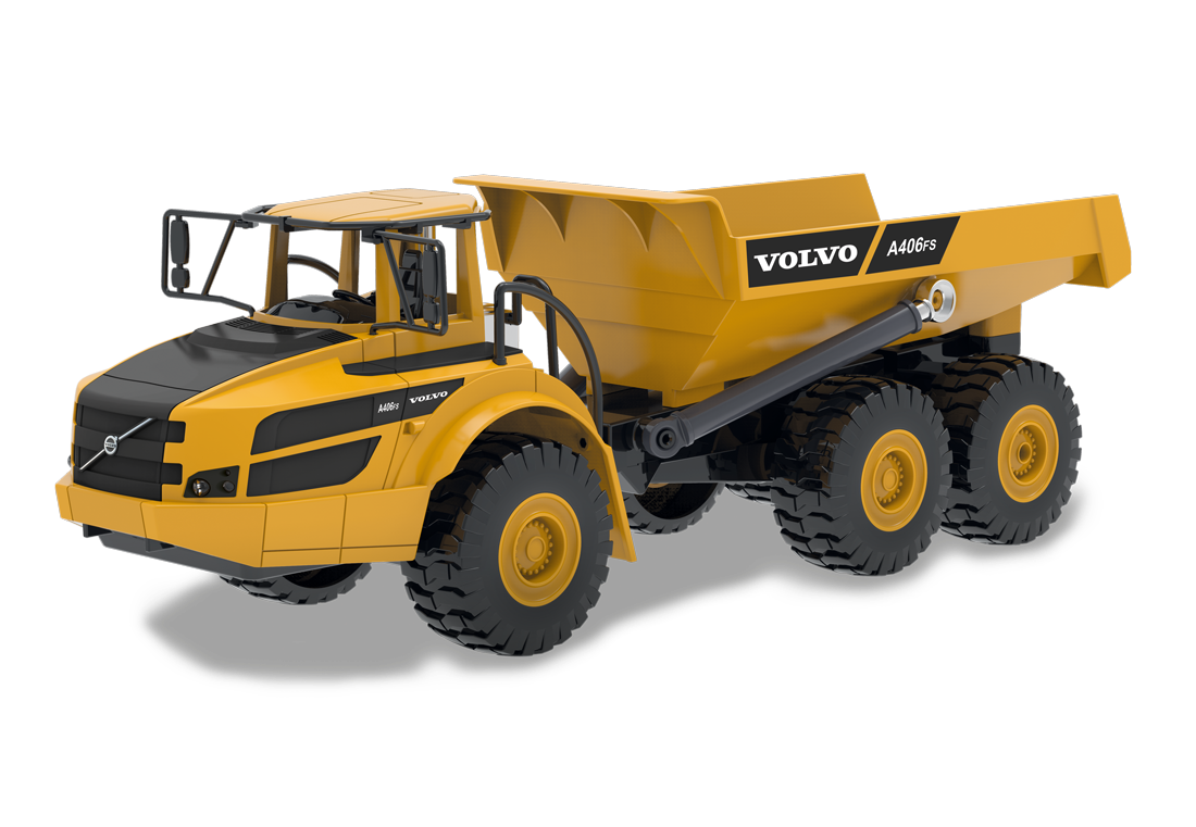 Double E Licensed Volvo Rc Dump Truck 1/26 Scale E581-003