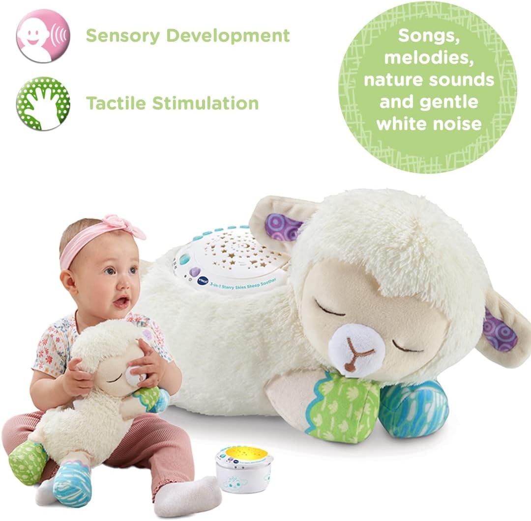 VTech 3 IN 1 Starry Skies Sheep Soother