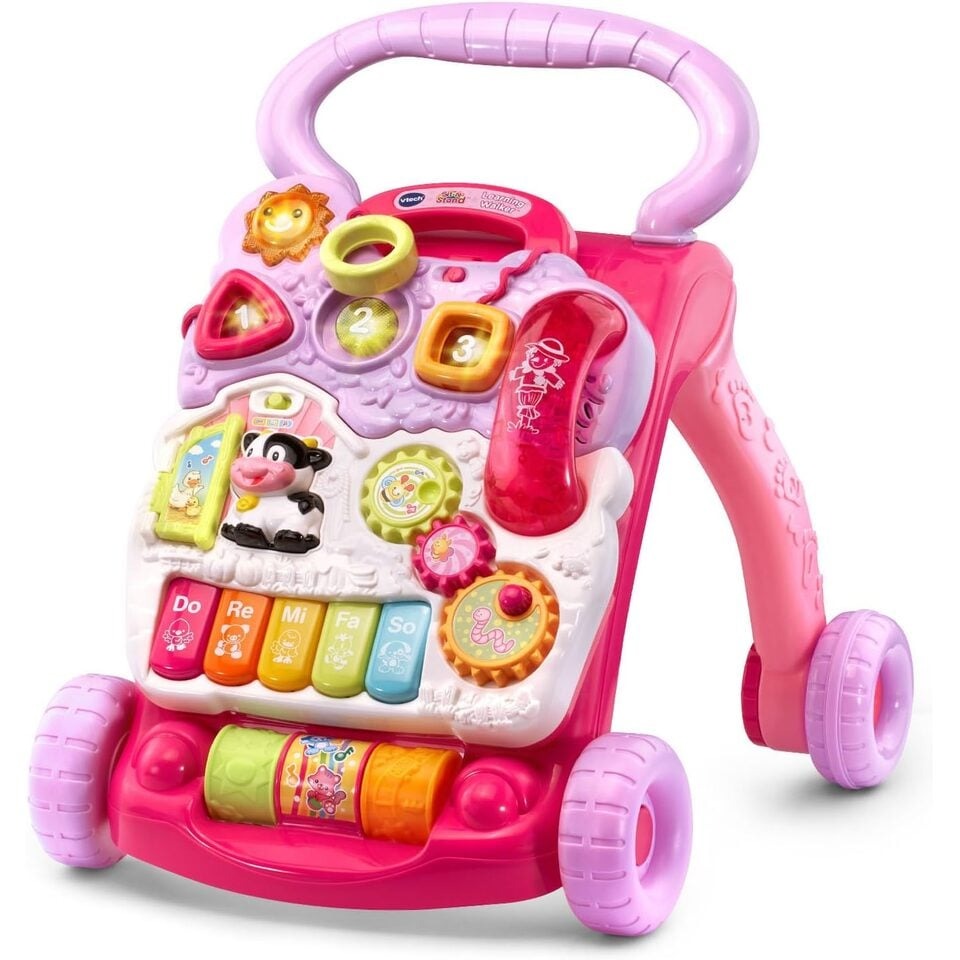 VTech 座って立ち上がる学習用歩行器 - ラベンダー (フラストレーションフリーパッケージ) 