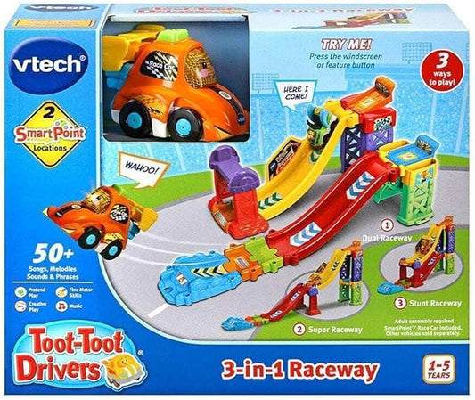 Vtech Toot Toot 3 In 1 Raceway