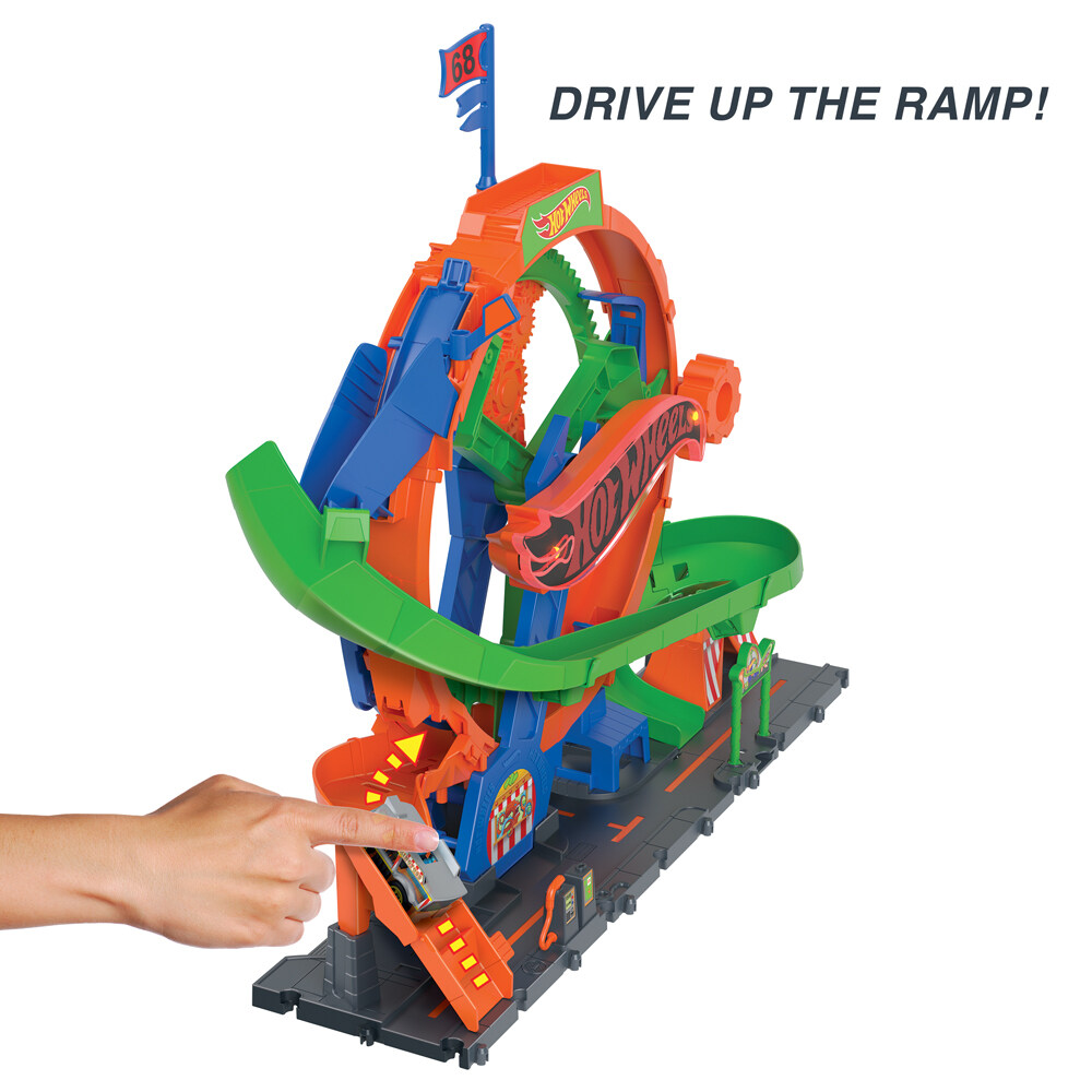 Hot Wheels City Ecl Themed Set - Ferris Wheel Whirl