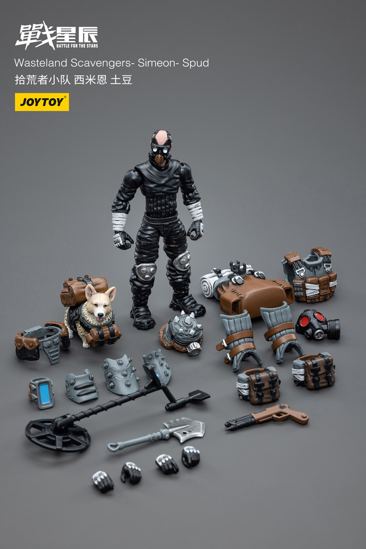 JOYTOY BATTLE FOR THE STARS Wasteland Scavengers - Simeon - Spud