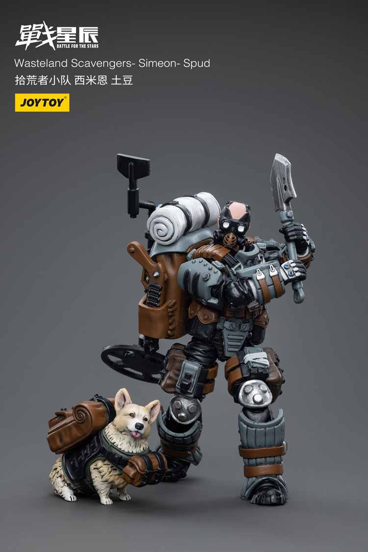 JOYTOY BATTLE FOR THE STARS Wasteland Scavengers - Simeon - Spud