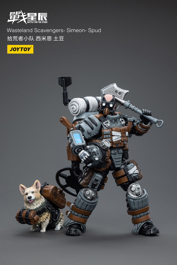 JOYTOY BATTLE FOR THE STARS Wasteland Scavengers - Simeon - Spud