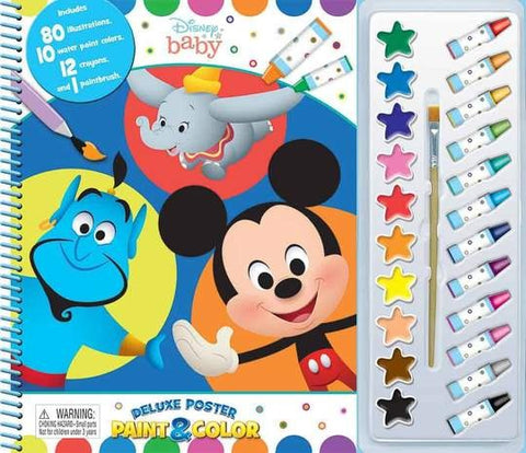 Deluxe Poster Paint & Colour : Disney Baby