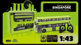 Singapore Bus (Green) RC Car - Scale: 1:43