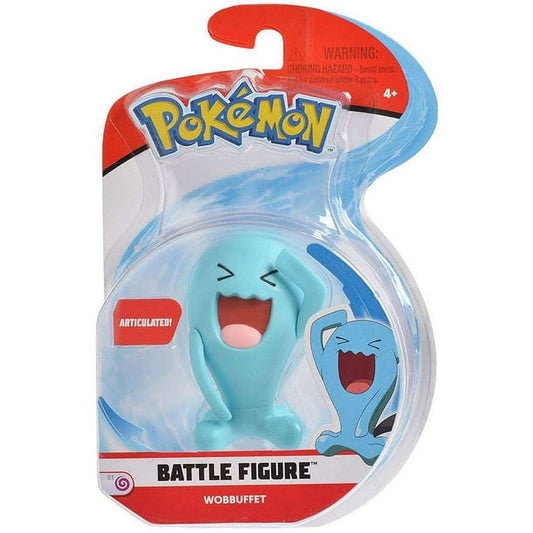 Pokemon Wobbuffet Articulated Battle Figure