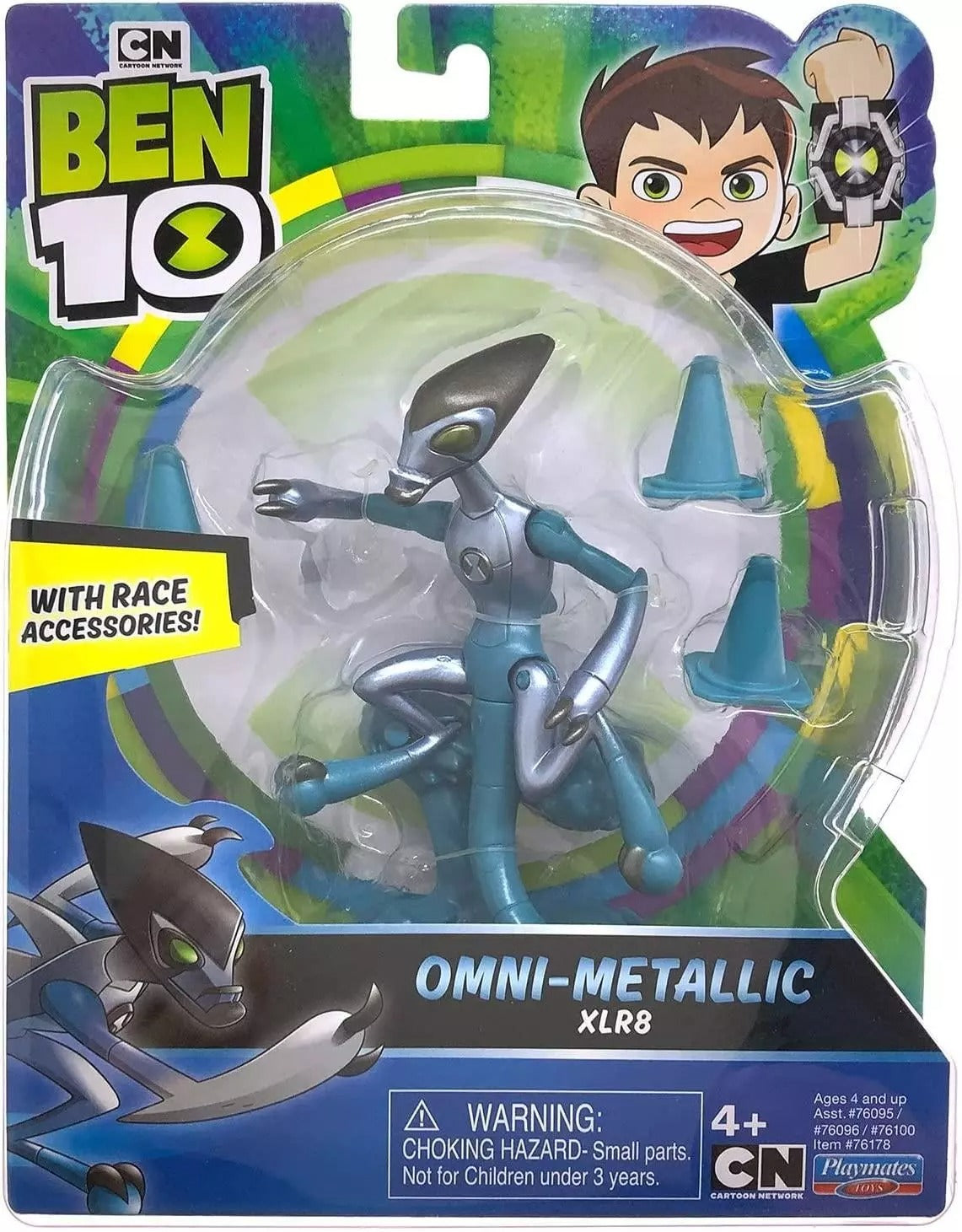 Ben 10 Omni-Metallic - XLR8 Action Figure