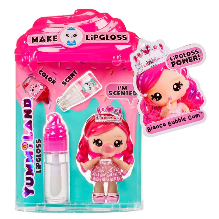 Yummiland Lipgloss Doll - Bianca Bubblegum