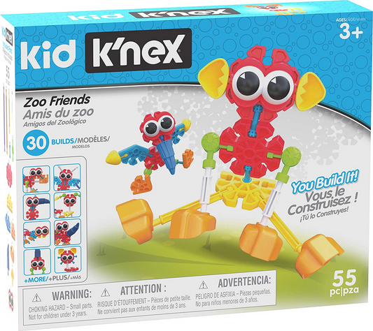 Knex Zoo Friends Building Set Knex