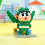 Keeppley Crayon Shinchan Cosplay Gundam