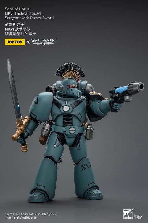 Sons of Horus: MKVI Tactical Squad Sergeant with Power Sword JT9466