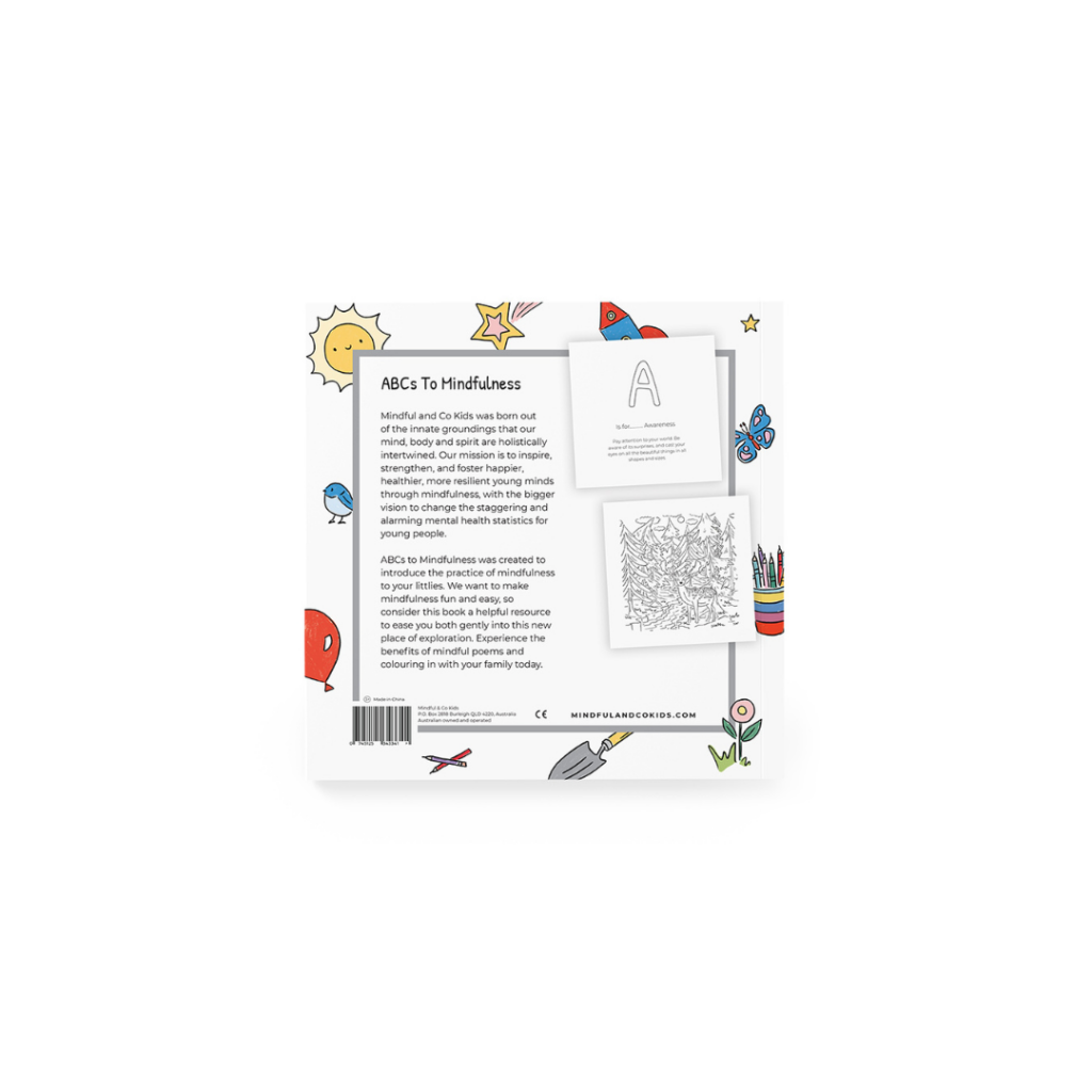 ABCs to Mindfulness Colouring Book - Books
