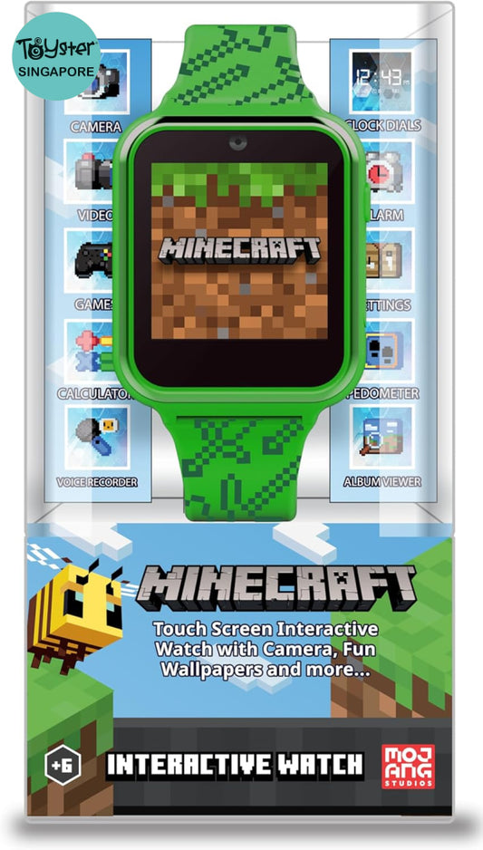 Accutime Sonic The Hedgehog Kids Smart Watch Minecraft